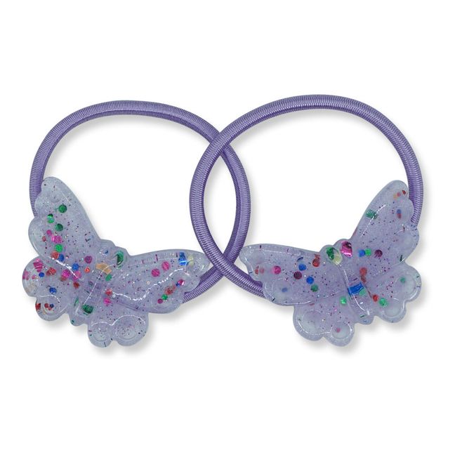 Elastikband Schmetterlings Violett