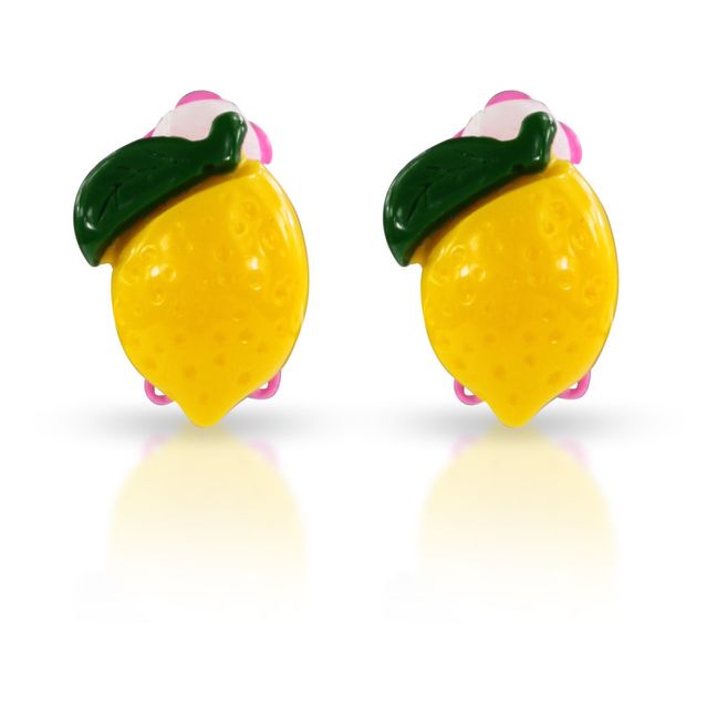 Lemon Earrings | Yellow