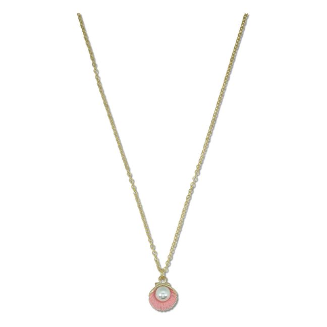 Collier Coquillage Rose