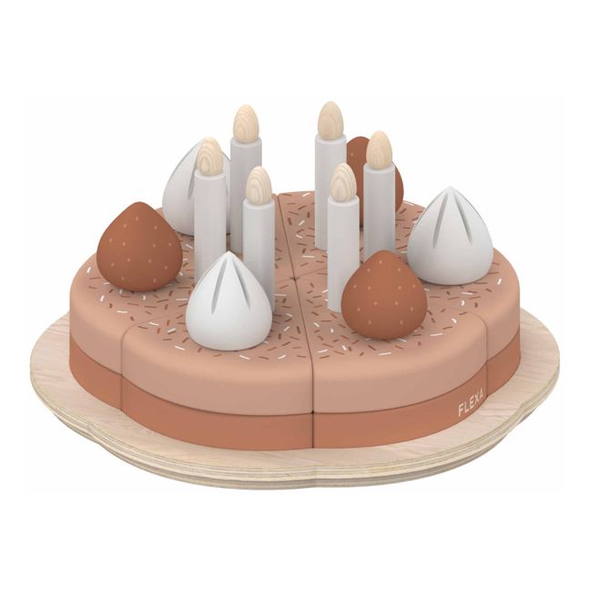Kuchen aus Holz