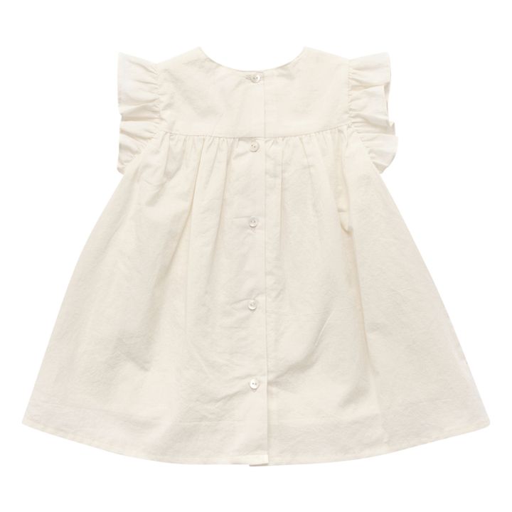 Ophelia Dress Ecru Louisiella Fashion Baby - Smallable