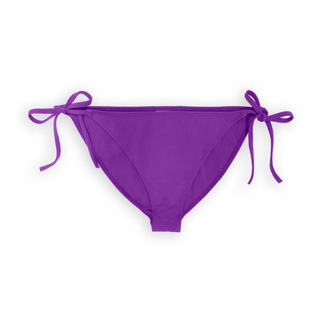 Bow Bikini Bottoms Purple