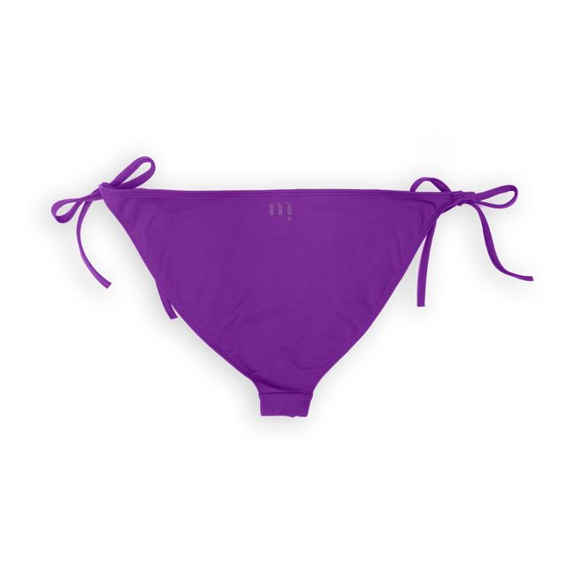Braguita de bikini con nudo Violeta