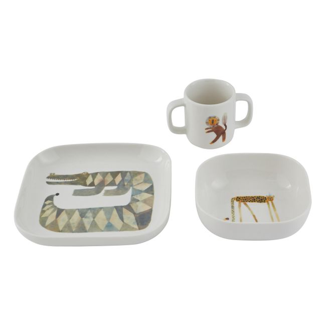 Set vaisselle Moira Croco