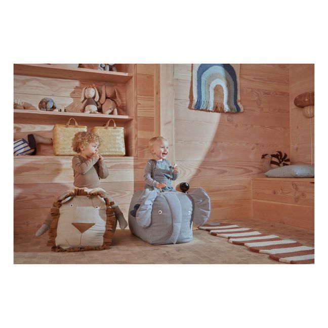 Pouf Lobo le lion | Caramel