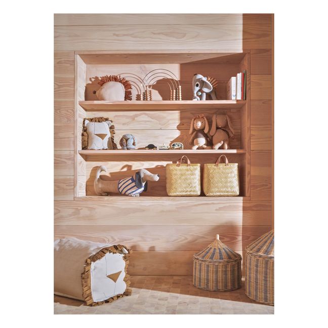 Pouf Lobo le lion | Caramel
