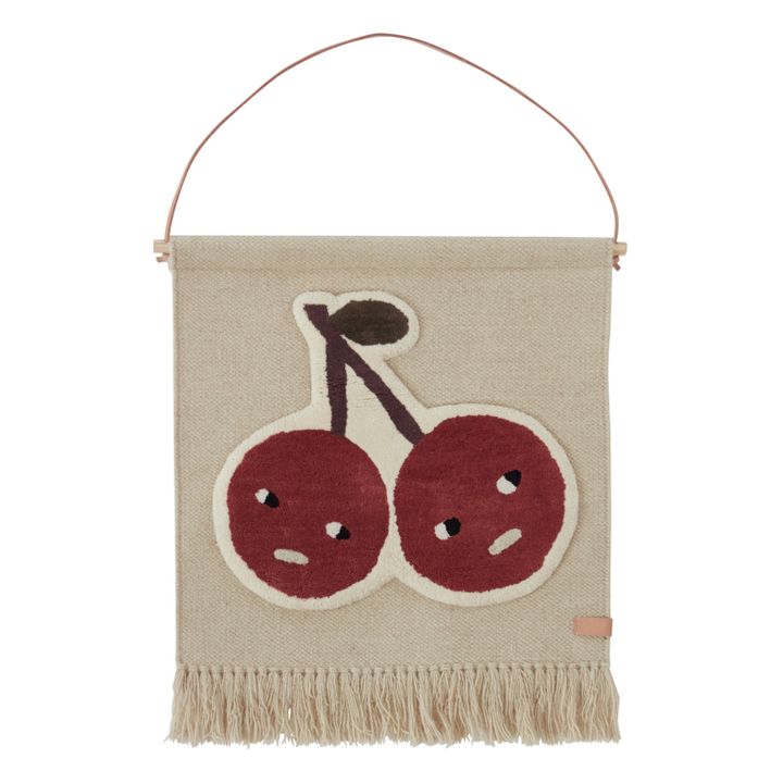Cherry Wall Rug | Red- Product image n°0