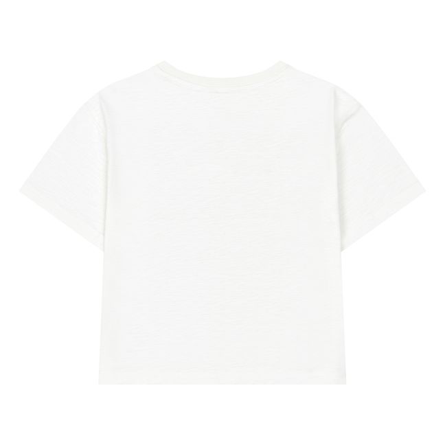 T-Shirt MC Coton Bio Blanc cassé