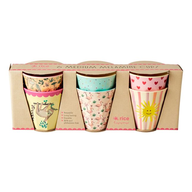 Funky Cups - Set of 6
