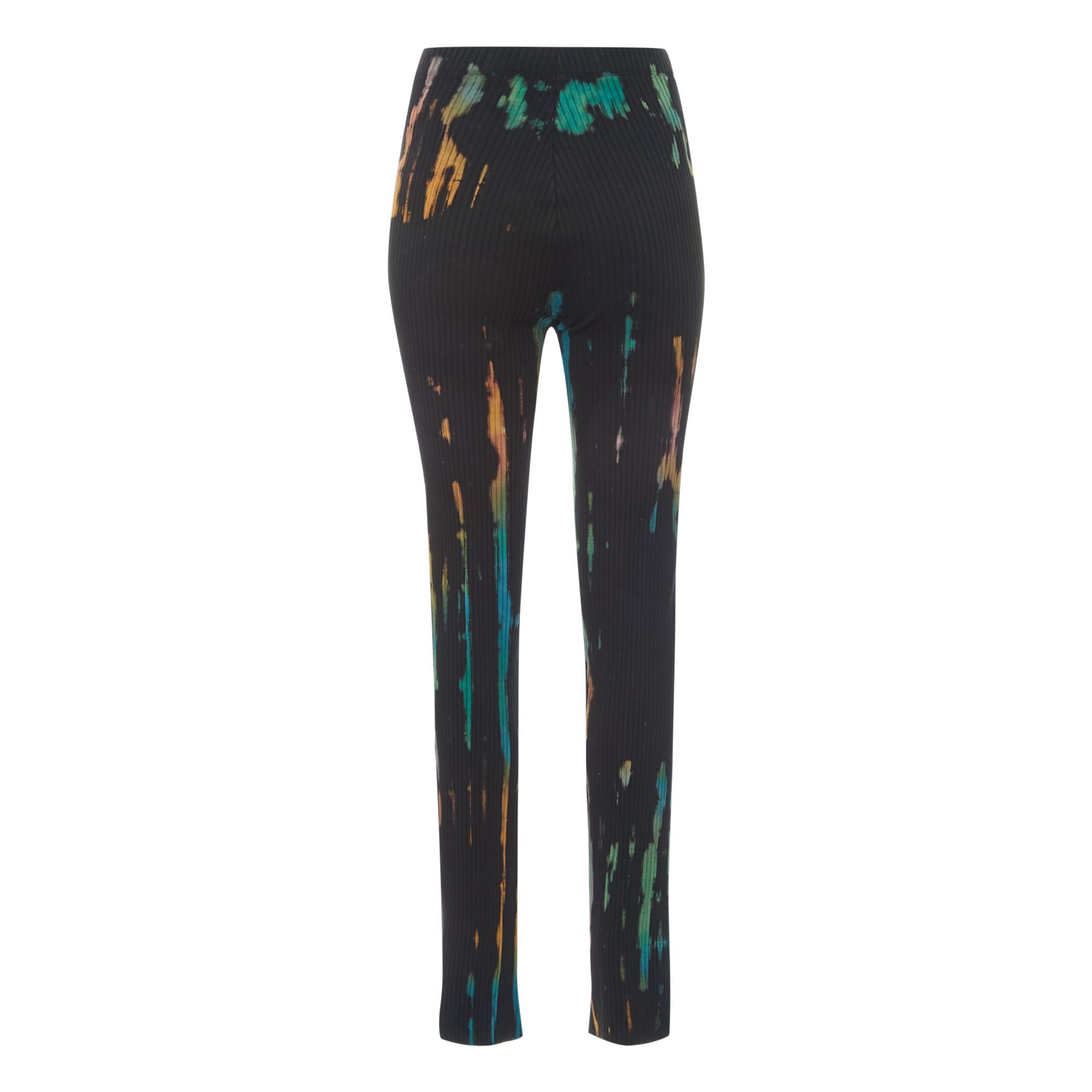 Leggings Ibiza, Tie and Dye, svasati Nero Cotton Citizen Moda Adulto
