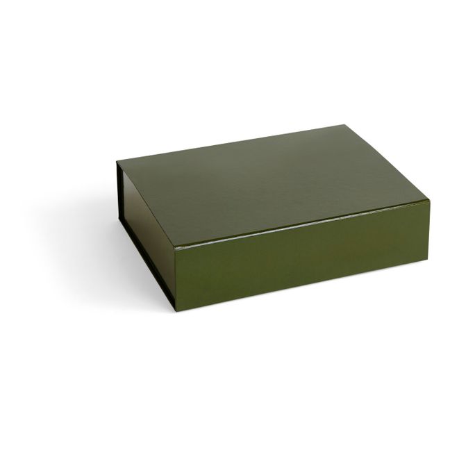 Scatola porta-oggetti | Verde oliva