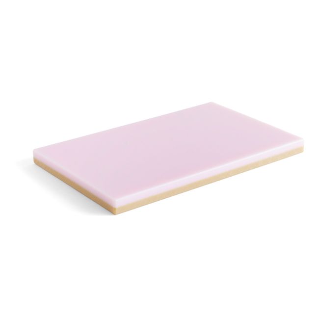 Half & Half Chopping Board Pale pink