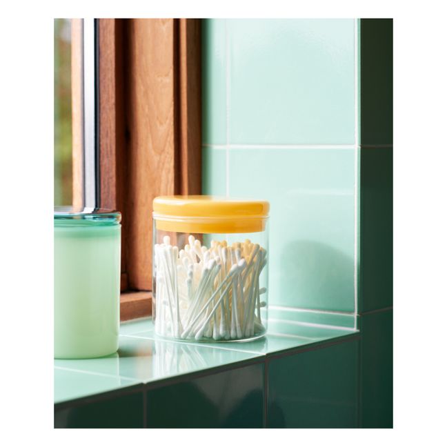 Borosilicate Storage Jar | Verde chiaro