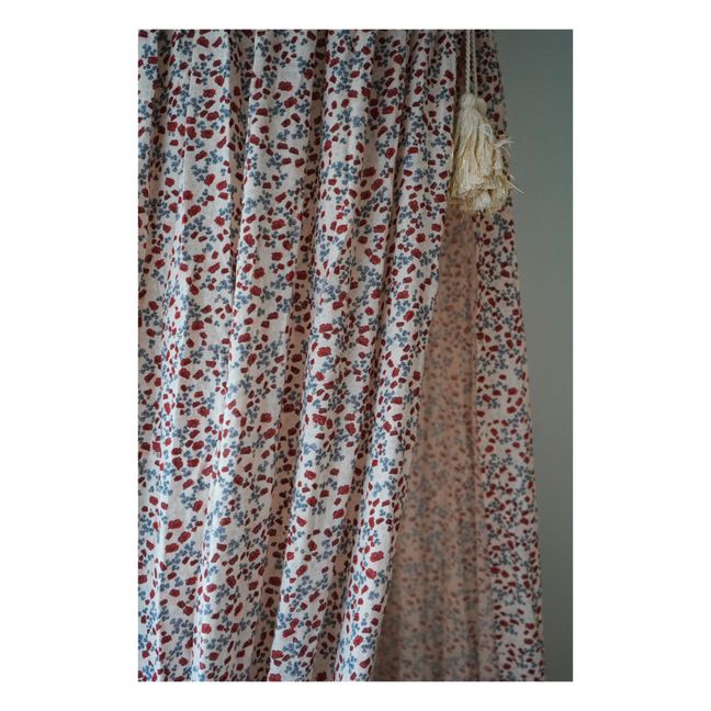 Organic Cotton Bed Canopy Rosso