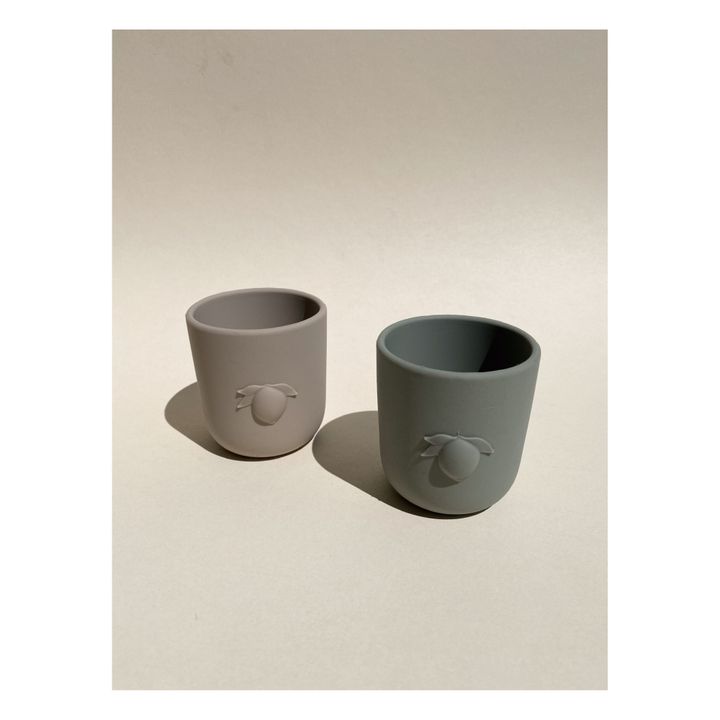 Silicone Tumblers - Set of 2 Grey- Product image n°1