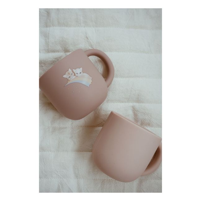 Silicone Cups - Set of 2 Pink
