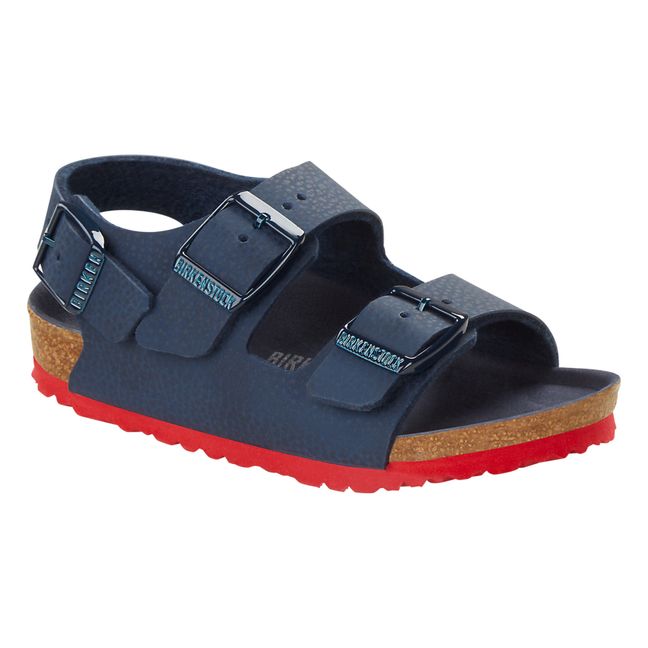 Milano Two-Tone Sandals Navy blue