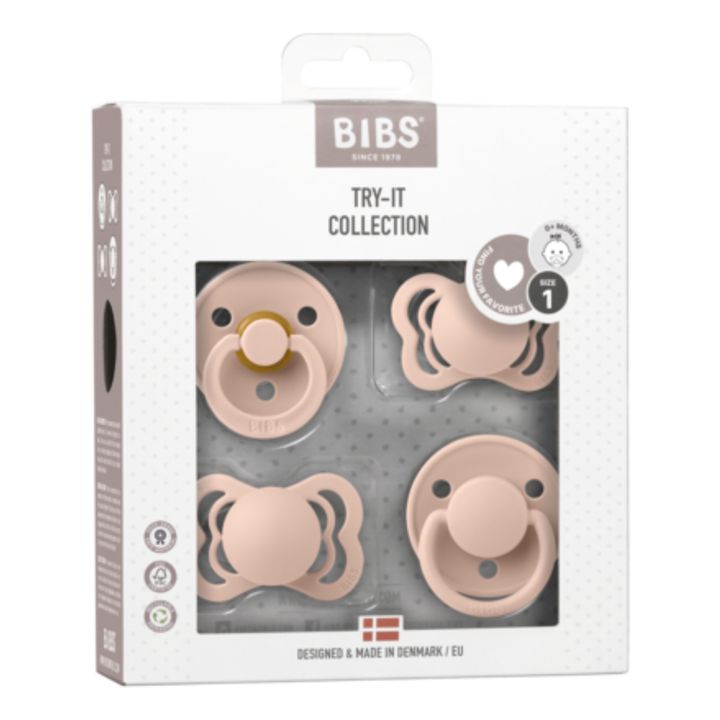 Caja de chupetes Try it collection | Blush- Imagen del producto n°2