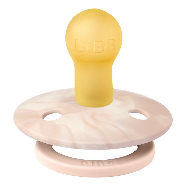 Natural Rubber Swirl Dummies - Set of 2 | Blush- Product image n°4