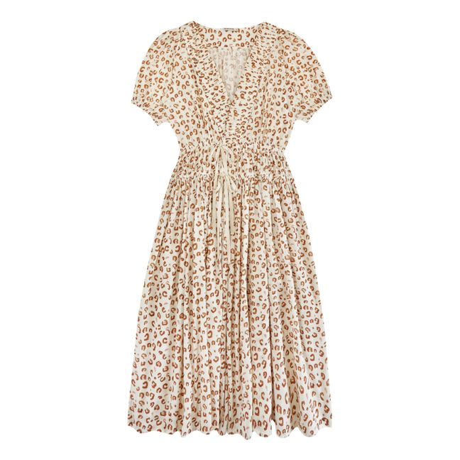 Langes Kleid Leo - Damenkollektion - Weiß