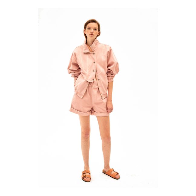 Luisa Denim Jacket - Women’s Collection - Pale pink