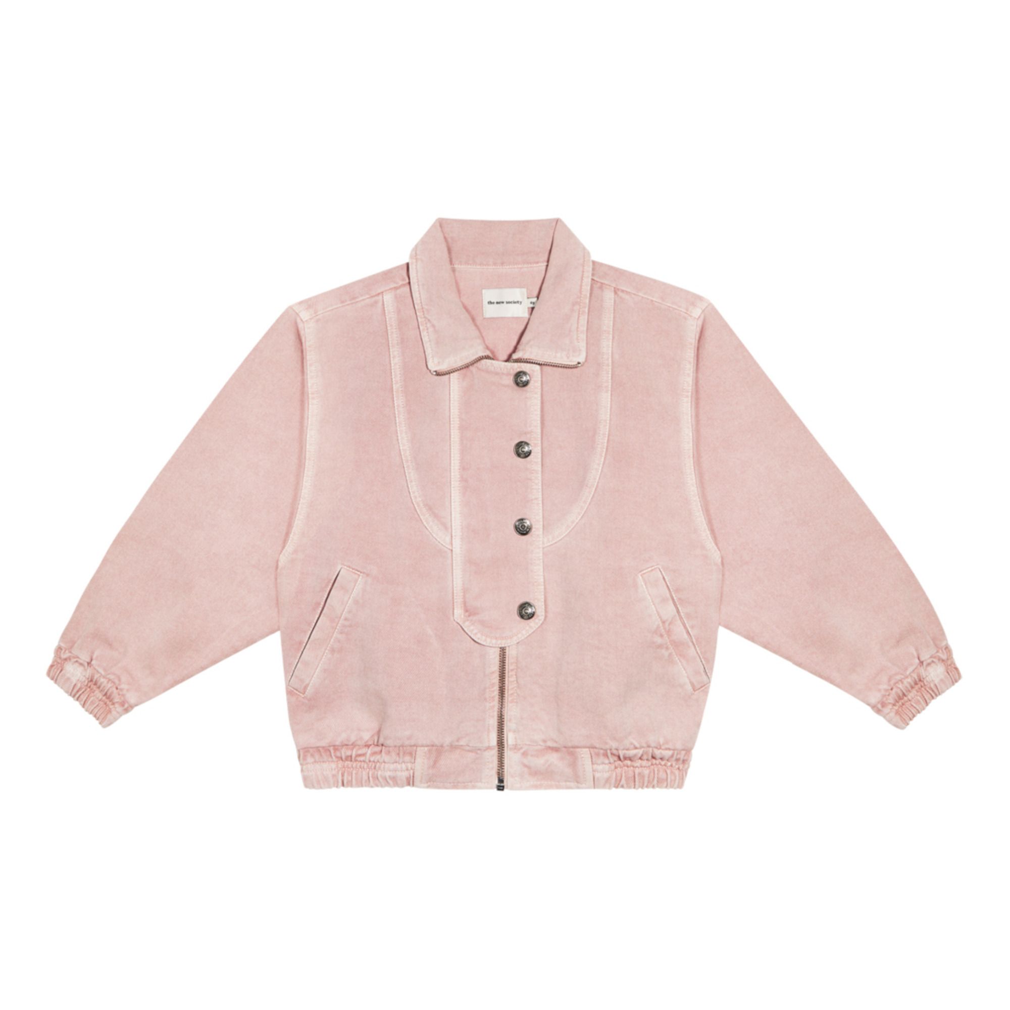 Luisa Denim Jacket | Pale pink