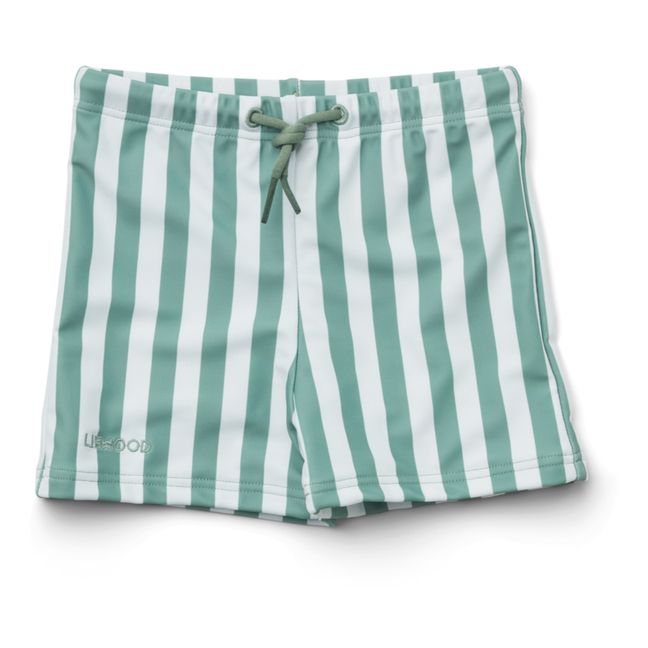 Otto Recycled Polyester Swim Trunks Green water