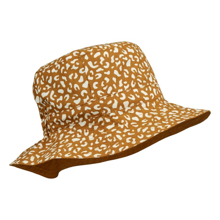 Sander Organic Cotton Reversible Bucket Hat Caramel- Product image n°0