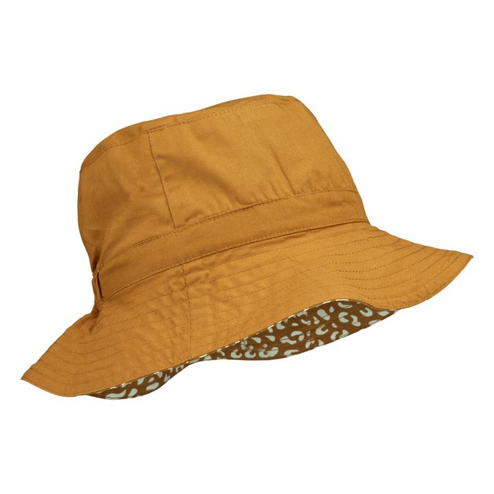 Sander Organic Cotton Reversible Bucket Hat Caramel- Product image n°3