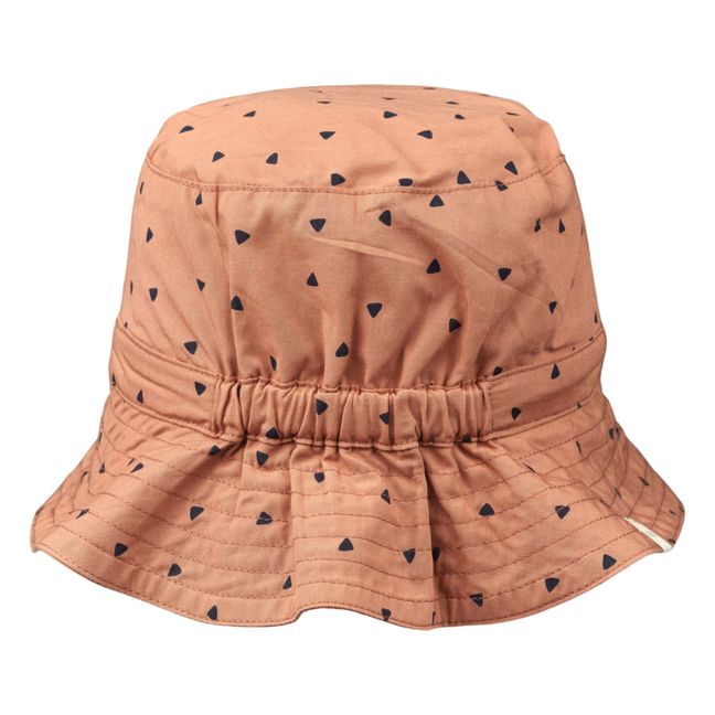 Sander Organic Cotton Reversible Bucket Hat Pink