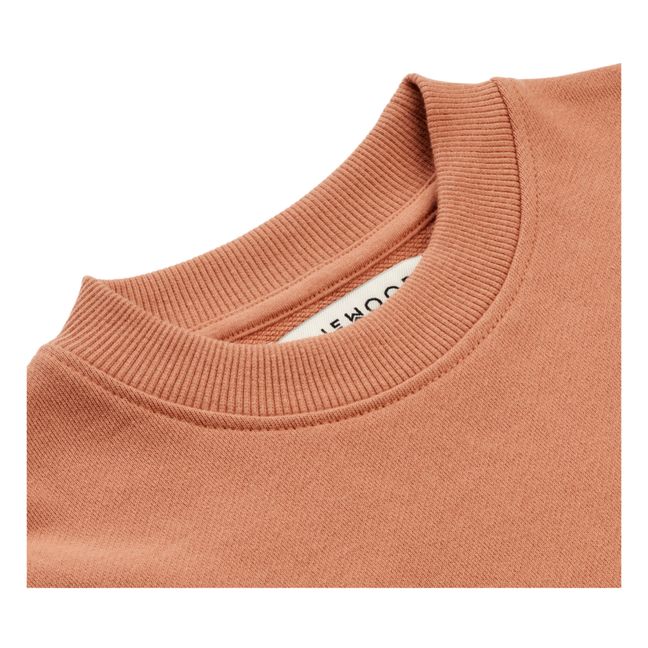 Thora Organic Cotton Sweatshirt Pale pink