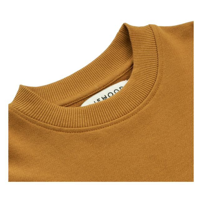 Thora Organic Cotton Sweatshirt Caramel