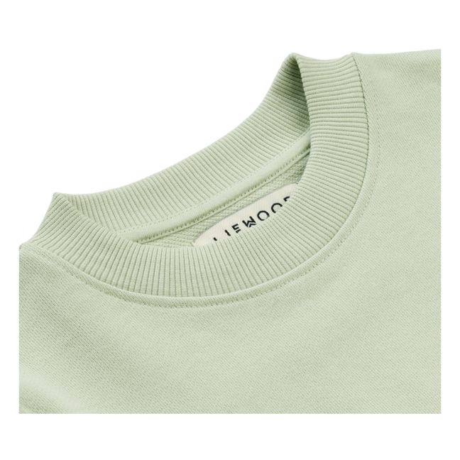 Thora Organic Cotton Sweatshirt Green water