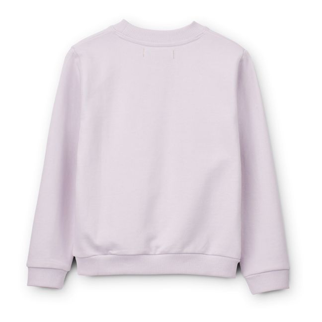 Thora Organic Cotton Sweatshirt Purple