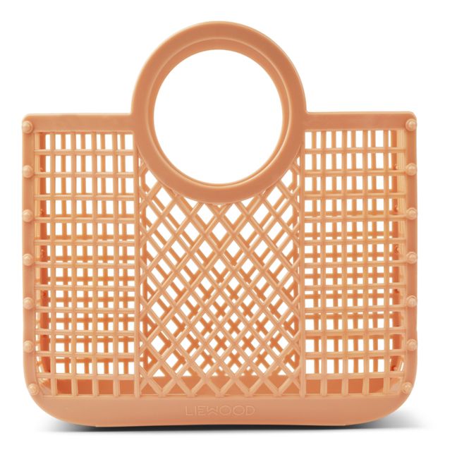 Cesta Samantha de materiales reciclados | Rosa Viejo
