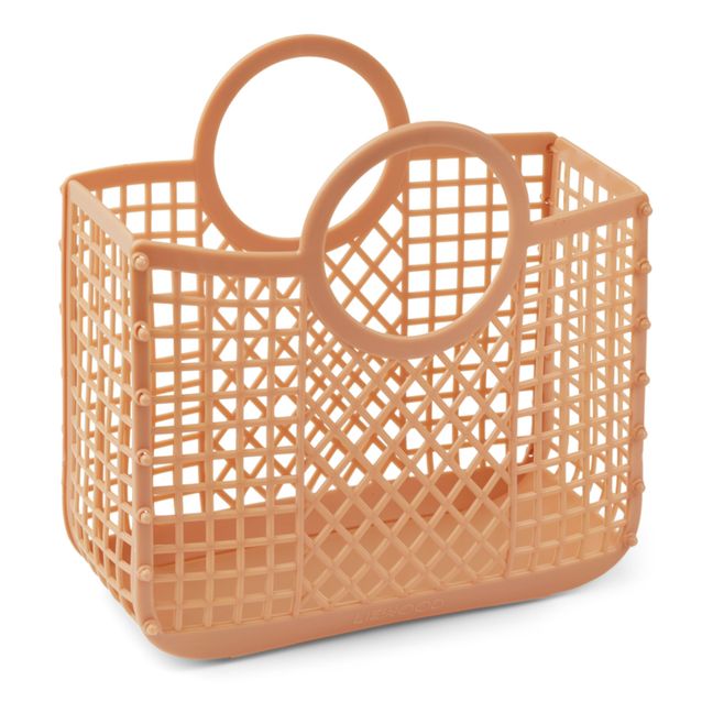 Cesta Samantha de materiales reciclados | Rosa Viejo