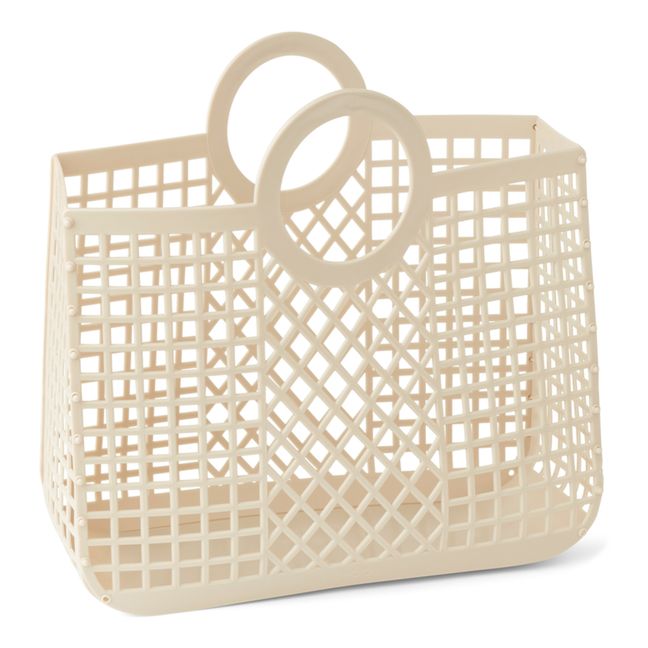 Bloom Recycled Material Basket | Beige
