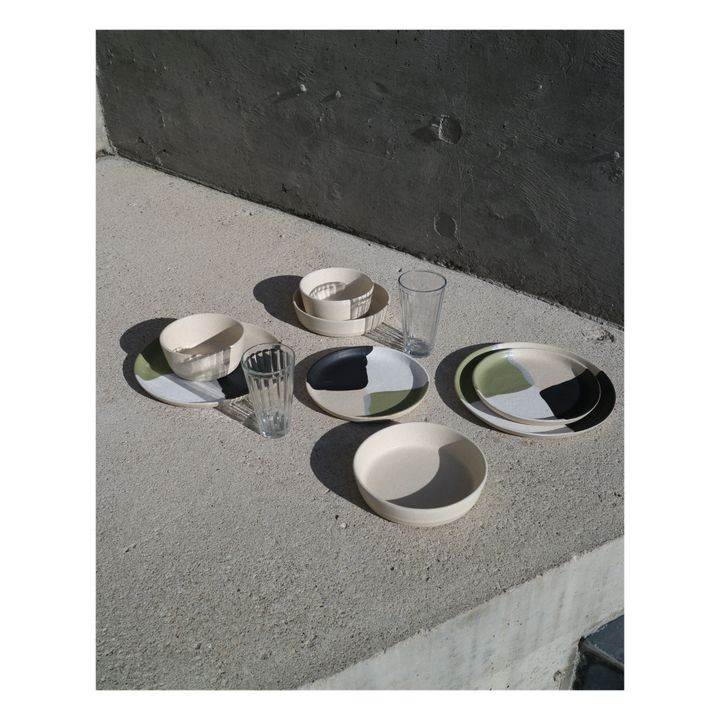 Belgium Terracotta Plate | Olive green- Product image n°1