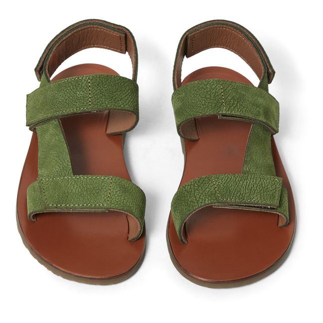 Velcro Sandals Khaki