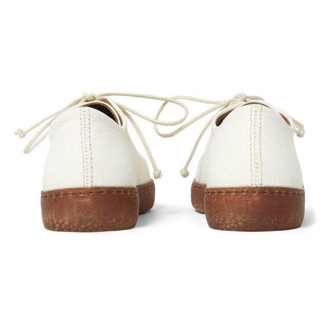 Zapatillas con cordones | Crema