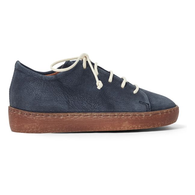 Lace-Up Sneakers Azul Marino