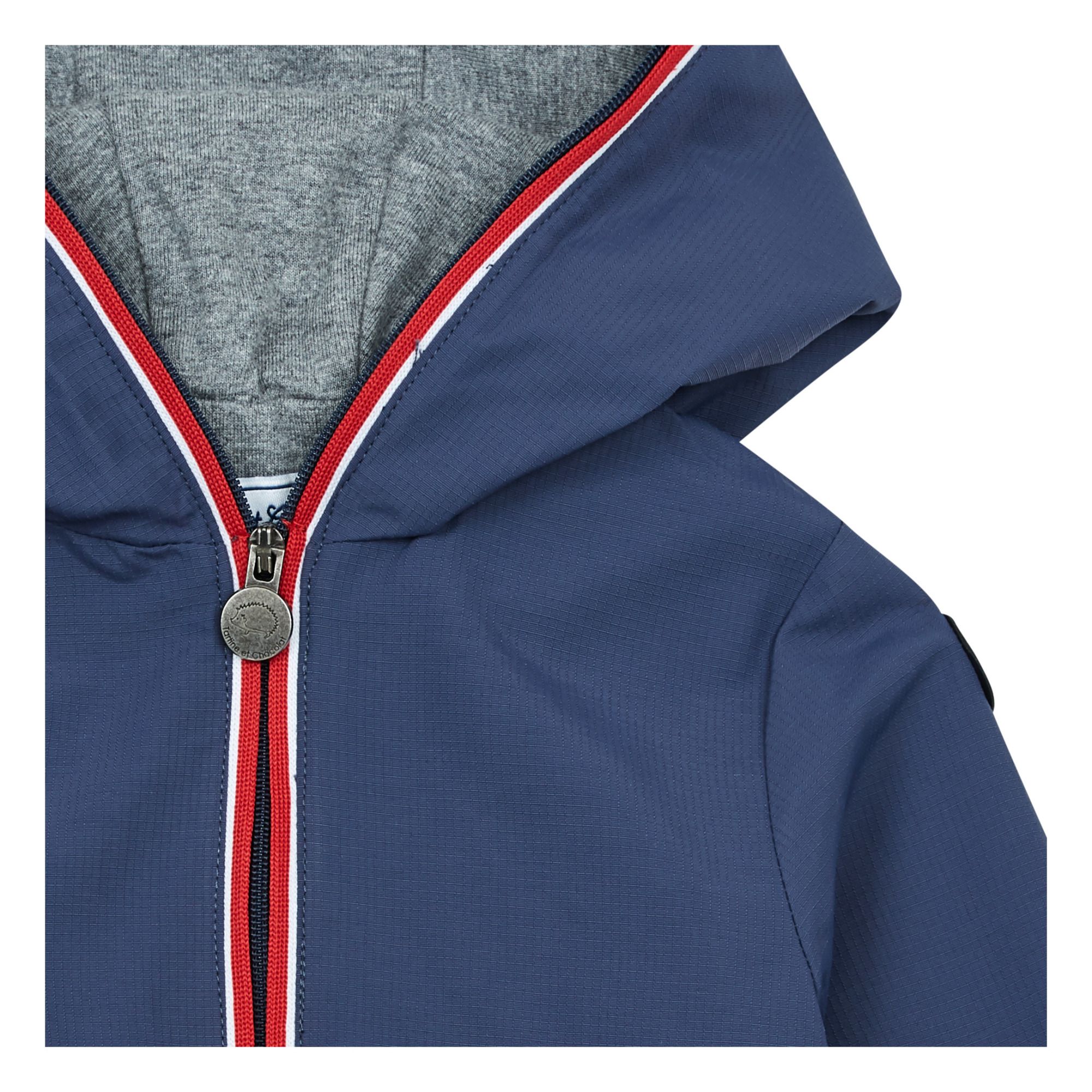 Chaqueta con capucha Azul Marino- Imagen del producto n°1
