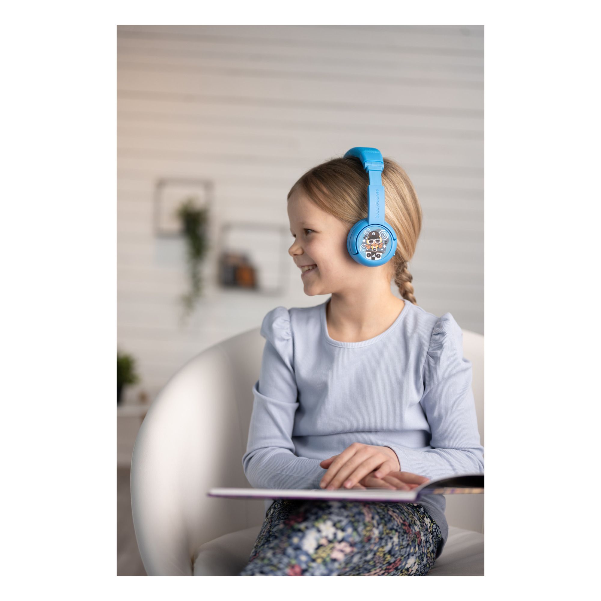 Cuffie audio, per bambini Blu- Immagine del prodotto n°1