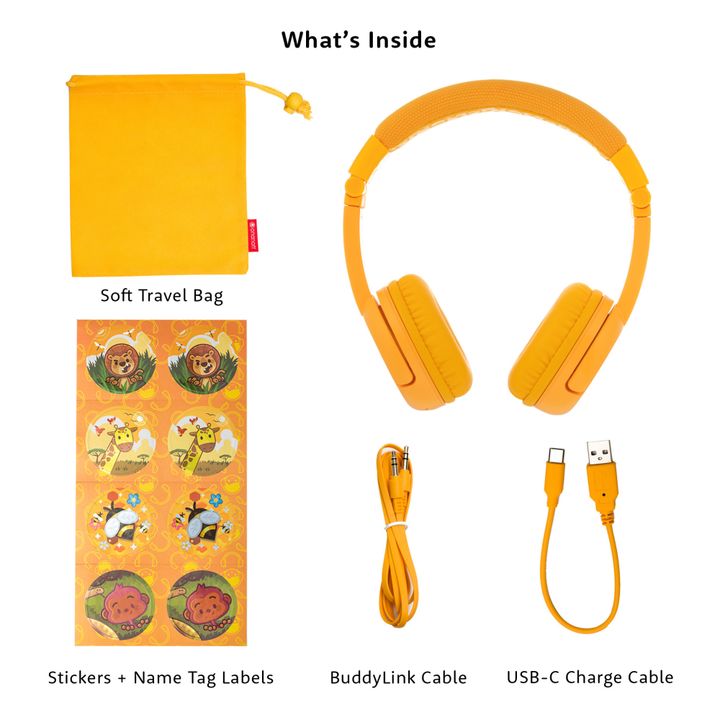 Kinder-Kopfhörer | Gelb- Produktbild Nr. 2