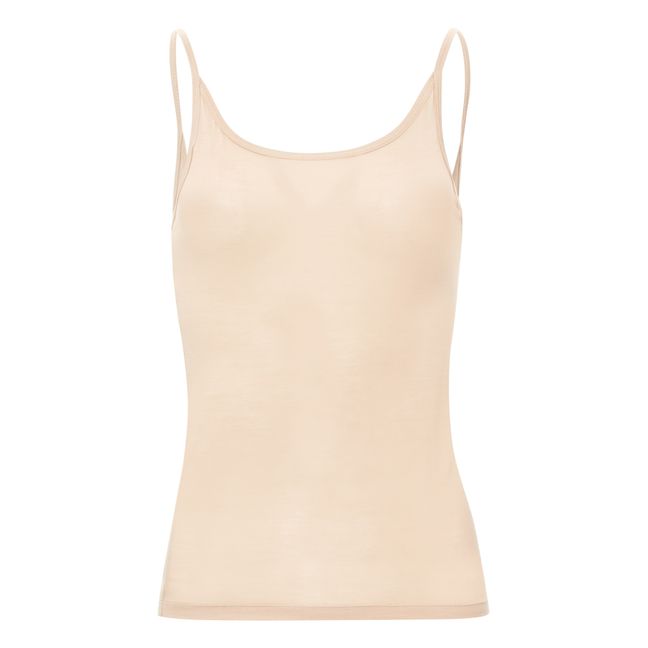 Bamboo Tank Top | Nude beige