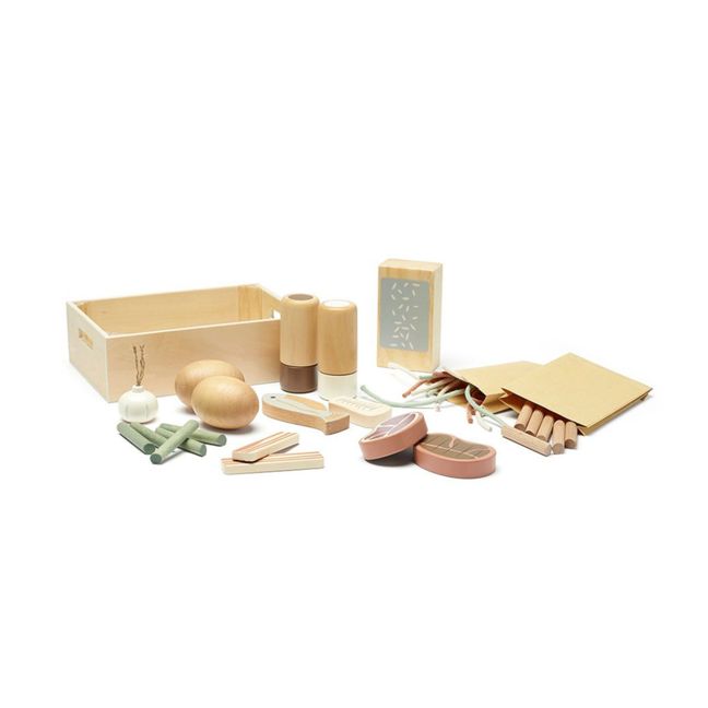 Cestino per il pranzo in legno