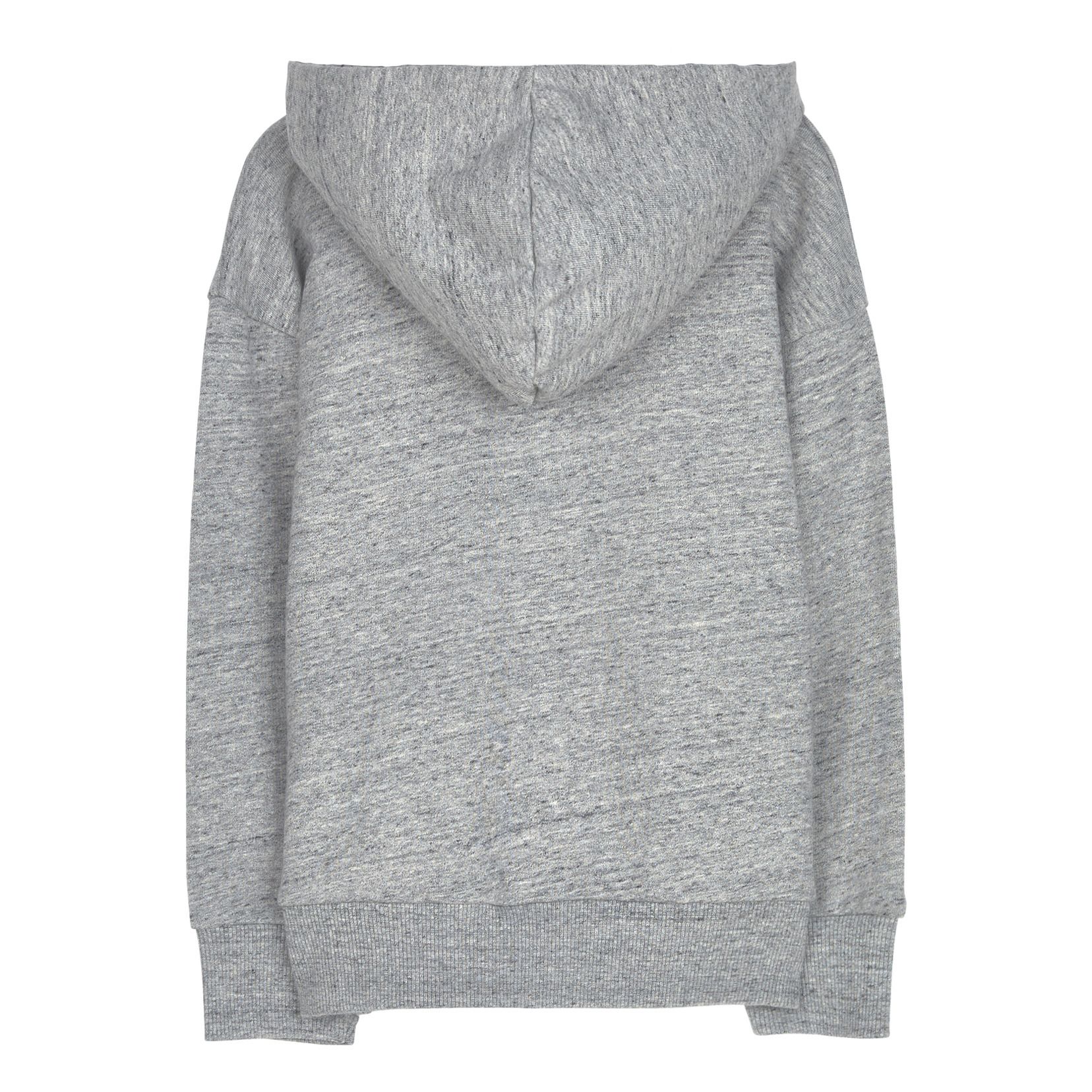 heather grey zip up