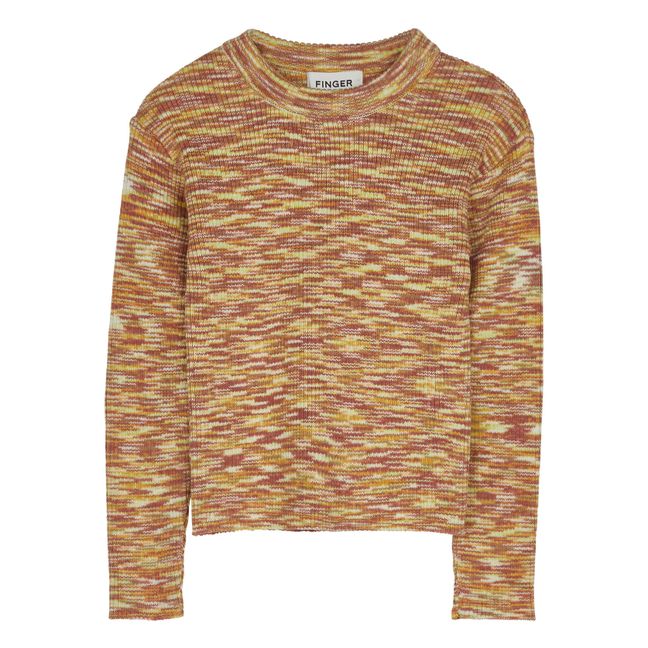 Tribeca Recycled Cotton Jumper Camel