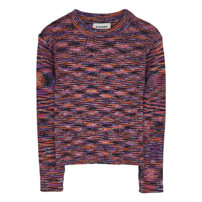 Tribeca Recycled Cotton Jumper Viola