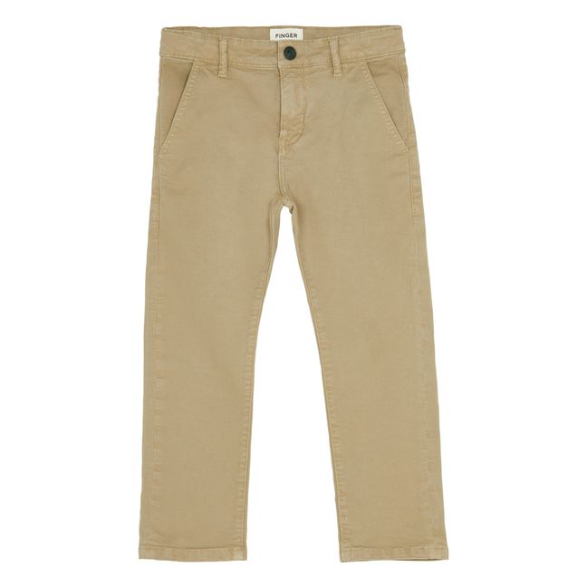 Chinohose Porty Beige